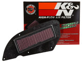 K&N 10-16 Kymco Downtown 300I Replacement Drop In Air Filter - KY-2911