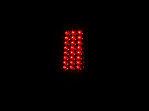 ANZO 2008-2015 Ford F-250 LED Taillights Black - 311127