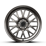fifteen52 Holeshot RSR 18x8.5 5x108 42mm ET 63.4mm Center Bore Magnesium Grey w/ Gloss Lip - RSHML-88558+42