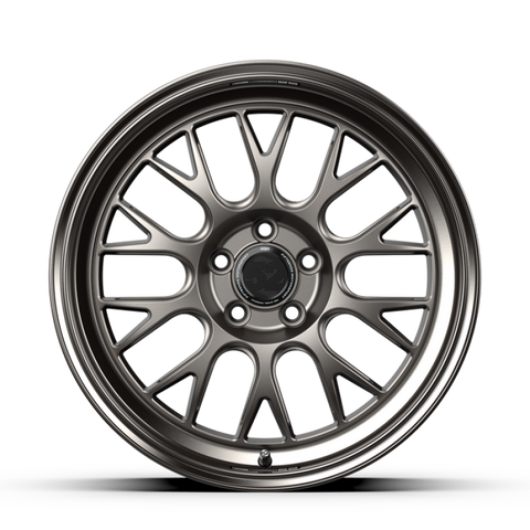 fifteen52 Holeshot RSR 18x8.5 5x108 42mm ET 63.4mm Center Bore Magnesium Grey w/ Gloss Lip - RSHML-88558+42