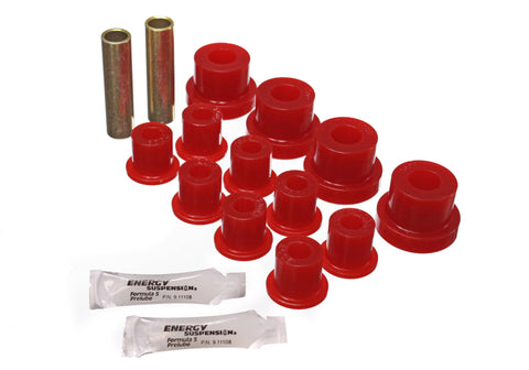 Energy Suspension CJ Front Spring Bushing - Red - 2.2102R
