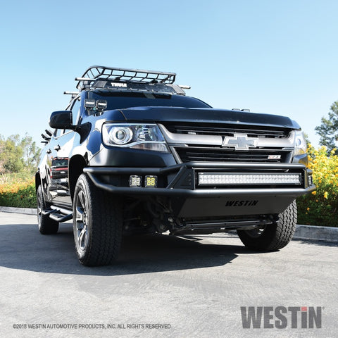 Westin 15-20 Chevrolet Colorado Outlaw Front Bumper - Tex. Blk - 58-61055