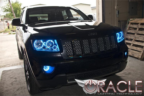 Oracle Jeep Grand Cherokee 11-13 Triple Halo Kit - ColorSHIFT - 2627-330