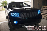 Oracle Jeep Grand Cherokee 11-13 Triple Halo Kit - ColorSHIFT w/o Controller - 2627-334