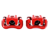 Power Stop 04-07 Toyota Highlander Rear Red Calipers w/Brackets - Pair - S2904