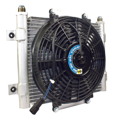 BD Diesel Xtrude Trans Cooler w/Fan 5.5in - 1300611