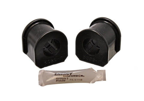 Energy Suspension 79-04 Ford Mustang Black 1-1/8in Front Sway Bar Bushing Set-Reuse Factory Brackets - 4.5109G