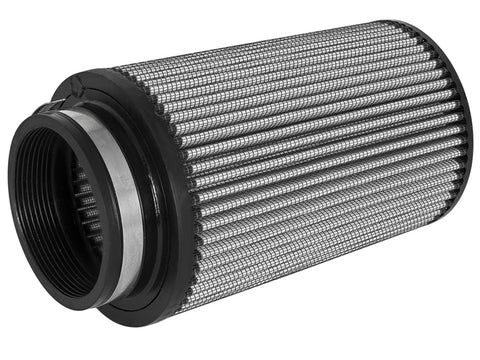 aFe Magnum FLOW Universal Air Filter - 4in Flange x 9in Height - Dry PDS - 21-91134