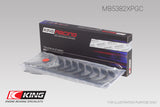 King Subaru EJ20/EJ22/EJ25 (Incl. Turbo) (Size 0.25) pMaxBlack Coated Main Bearing Set - MB5382XPGC0.25