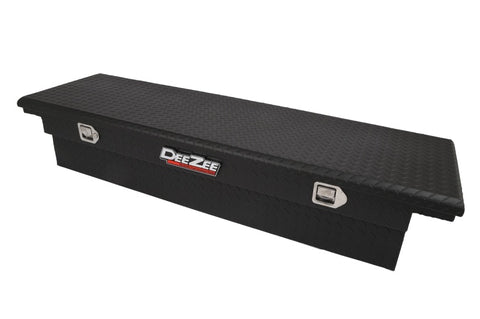 Deezee Universal Tool Box - Red Crossover - Single Lid Black BT (Low/Txt Blk) - DZ 8170LTB