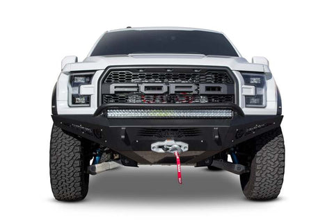 Addictive Desert Designs 17-18 Ford F-150 Raptor HoneyBadger Front Bumper w/ Winch Mount - F117382860103