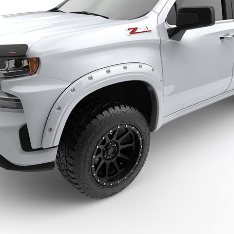 EGR 19-22 Chevrolet Silverado 1500 Summit White Traditional Bolt-On Look Fender Flares Set Of 4 - 791694-GAZ