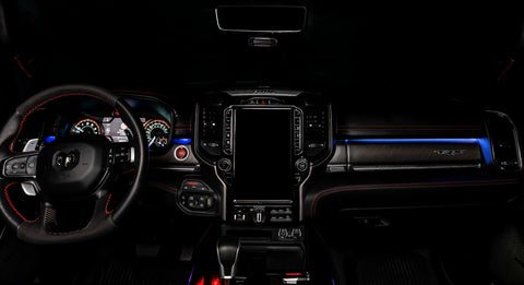 Oracle 19-22 Ram Fiber Optic LED Interior Ambient Dash Kit - (3PCS) - - 4234-333
