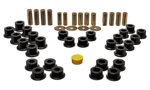 Energy Suspension 90-97 Mazda Miata Black Rear Control Arm Bushing Set - 11.3106G