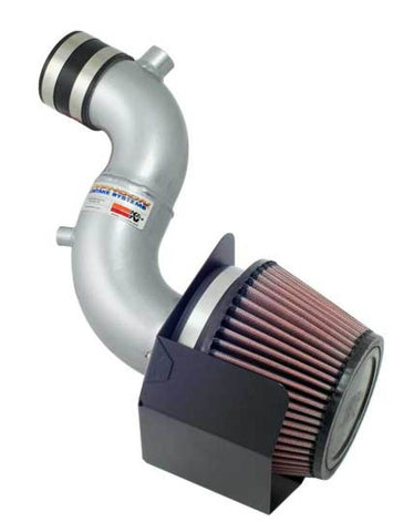 K&N Performance Intake Kit TYPHOON; HONDA FIT L4-1.5L, (SILVER) 07-08 - 69-1016-1TS