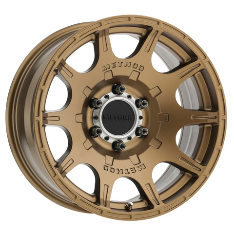 Method MR308 Roost 17x8.5 0mm Offset 6x5.5 106.25mm CB Method Bronze Wheel - MR30878560900