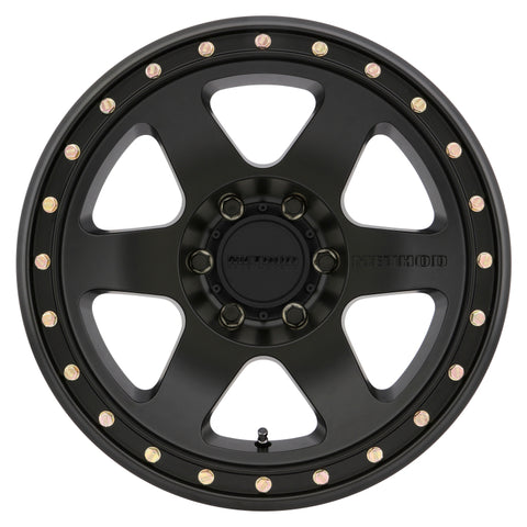 Method MR310 Con6 17x8.5 0mm Offset 6x135 87mm CB Matte Black Wheel - MR31078516500