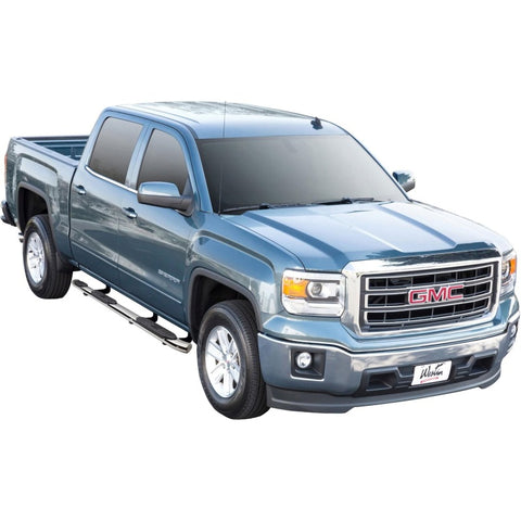 Westin 07-18 Chevy Silv 1500 Crew (5.5ft) Excl 2007 Classic PRO TRAXX 5 WTW Oval Nerf Step Bars - SS - 21-534560