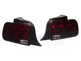 Raxiom 05-09 Ford Mustang Tail Lights- Black Housing (Smoked Lens) - 49066