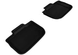 3D MAXpider 2011-2020 Dodge/Chrysler Charger/300/300C Kagu 2nd Row Floormats - Black - L1DG01421509