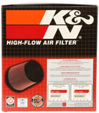 K&N Filter Universal X Stream Clamp-On 4-1/2in Flange 5-7/8in Base 4-1/2in Top 4-1/2in Height - RU-1005