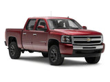 Raxiom 07-13 Chevrolet Silverado 1500 Axial Headlights w/ SEQL LED Bar- Blk Housing (Clear Lens) - S138004