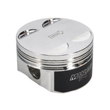 Manley Nissan GTR VR38DETT 98mm Bore 88.4mm Stroke -2cc Dish Turbo Tuff Piston Set w/ Rings - 641000CE-6