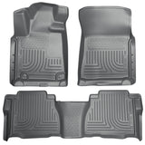 Husky Liners 2012 Toyota Tundra Double/CrewMax Cab WeatherBeater Combo Gray Floor Liners - 98582