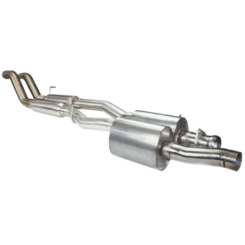 Kooks 17-19 Ford F150 Raptor EcoBoost 3in Dual Cat-Back Exhaust (2 Muff/2 Resonators) Use OEM Pipes - 13624100