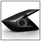 Spyder 16-18 Honda Civic 4 Door Light Bar LED Tail Lights - Black Smoke (ALT-YD-HC164D-LB-BSM) - 5086440