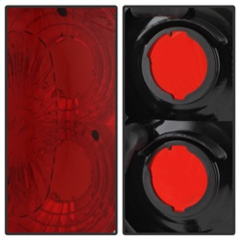 Spyder Toyota Tacoma 95-00 Euro Style Tail Lights Chrome ALT-YD-TT95-C - 5007995