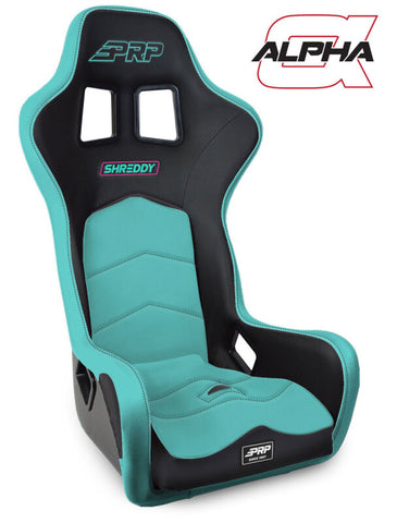 PRP Shreddy Alpha Composite Seat- Teal / Black - SHRDYA3901-03