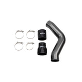 Wehrli 13-18 Cummins 6.7L Driver Side 3.5 in. Intercooler Pipe - Gloss Black - WCF100434-GB