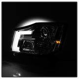 Spyder 04-15 Nissan Titan / 04-07 Nissan Armada V2 Projector Headlights - Chrome PRO-YD-NTI04-DRL-C - 5085498