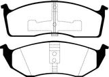 EBC 93-94 Chrysler Concorde 3.3 Ultimax2 Front Brake Pads - UD591