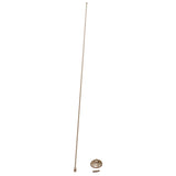 Rugged Ridge 97-06 Jeep Wrangler TJ/LJ Stainless Steel Antenna Mast & Base - 11131.01