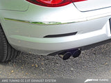 AWE Tuning VW CC 2.0T Touring Edition Performance Exhaust - Chrome Silver Tips - 3015-22014