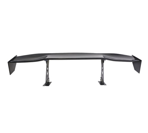 NRG Carbon Fiber Spoiler - Universal (69in.) w/NRG Logo / Stand Cut Out / Large Side Plate - CARB-A691NRG