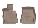 WeatherTech 19+ BMW 850i Coupe Front FloorLiner - Tan - 4515121