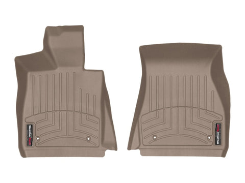 WeatherTech 19+ BMW 850i Coupe Front FloorLiner - Tan - 4515121