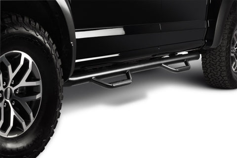 N-Fab Nerf Step 2017 Ford F-250/350 Super Duty Crew Cab - Tex. Black - Cab Length - 3in - F1785CC-TX