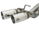 aFe Rebel Exhausts Cat-Back SS w/Polished Tip 16 Toyota Tacoma V6-3.5L - 49-46032-P
