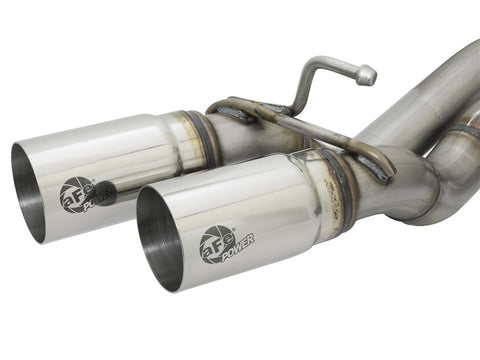 aFe Rebel Exhausts Cat-Back SS w/Polished Tip 16 Toyota Tacoma V6-3.5L - 49-46032-P