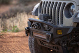DV8 Offroad 18-23 Jeep Wrangler JL / 20-23 Jeep Gladiator JT FS-7 Mid-Width Winch Front Bumper - FBJL-07