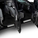 Putco 2019+ Chevrolet Silv LD Fits Double Cab and Regular Cab (2pc) w/ Bow Tie Etching SS Door Sills - 95181GM-1