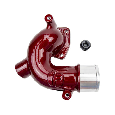 Wehrli WCFab X Fleece 98-18 Cummins Thermostat Housing - WCFab Red - WCF100157-RED