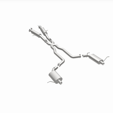 MagnaFlow 12 Jeep Grand Cherokee V8 6.4L Dual Split Rear Exit Stainless Cat Back Performance Exhaust - 15064