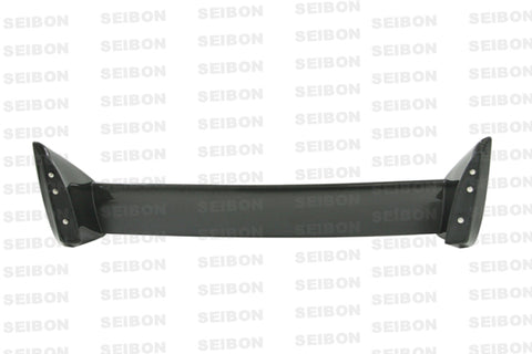 Seibon 03-05 Mitsubishi Lancer EVO VIII/IX OEM Carbon Fiber Rear Spoiler - RS0305MITEVO8