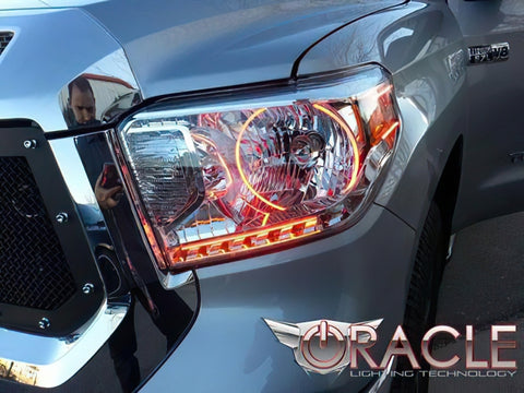 Oracle Toyota Tundra 14-17 Halo Kit - ColorSHIFT w/ 2.0 Controller - 2967-333