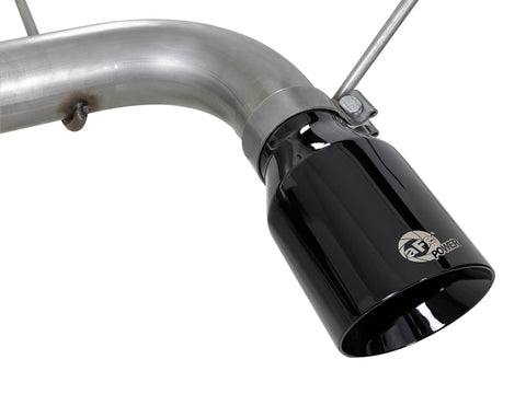 aFe Large Bore HD 3in 304 SS Cat-Back Exhaust w/ Black Tips 14-19 Jeep Grand Cherokee (WK2) V6-3.6L - 49-38078-B